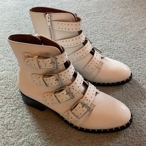 ‼️LAST CHANCE‼️ BLACK SUEDE STUDIO STUDDED BOOTIES